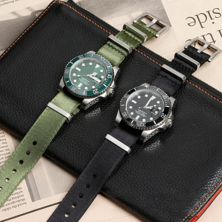 High Density Nylon Watchband for Omega Seamaster Premium Quality Bracelet for Rolex Waterproof Sweat-Proof 20mm 22mm Strap
