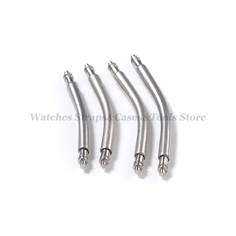 Curved Spring Bars – 316L Stainless Steel, 18–24mm (1.5–1.8mm)