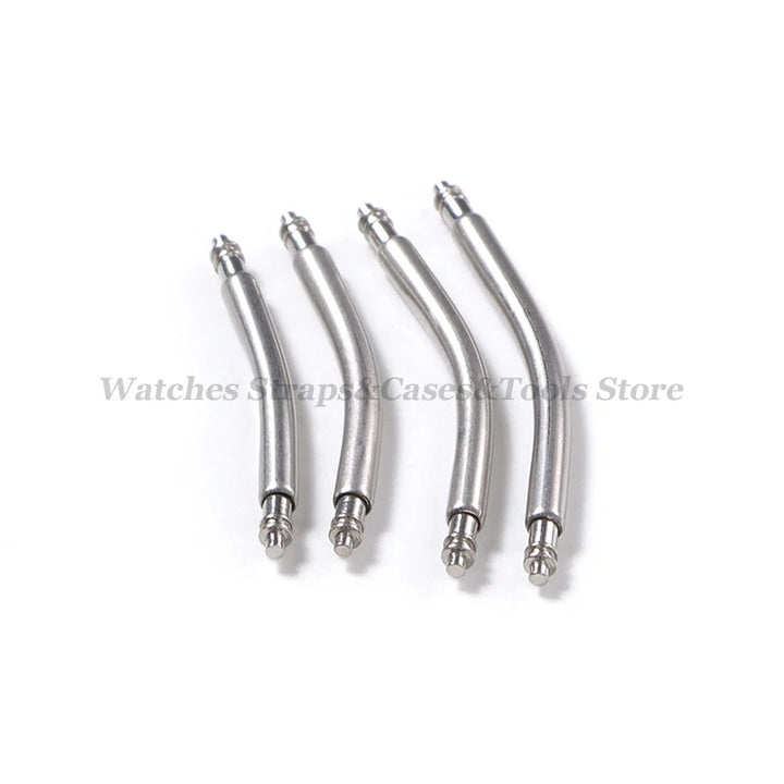 Curved Spring Bars – 316L Stainless Steel, 18–24mm (1.5–1.8mm)