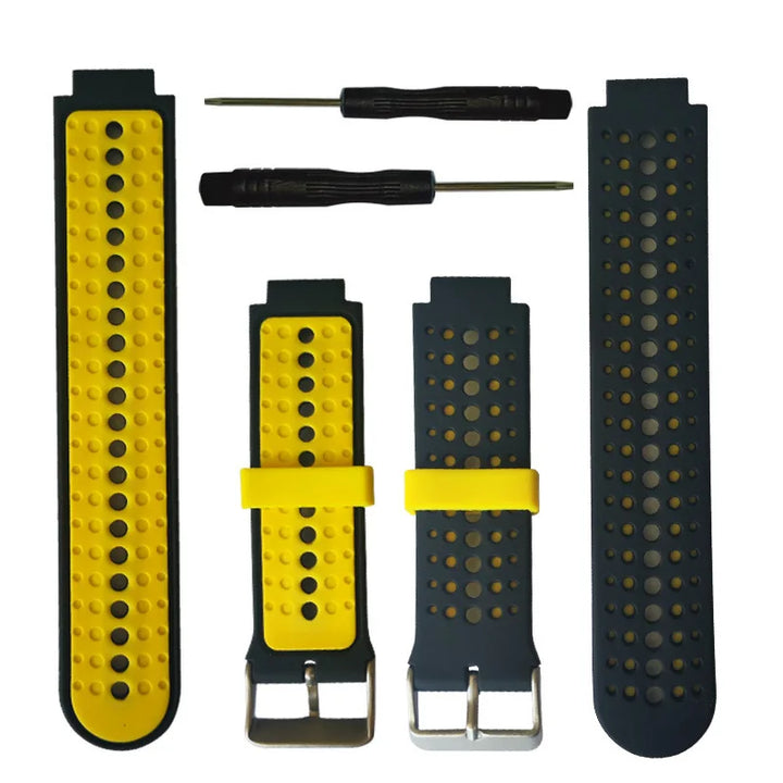 Silicone Watch Strap for Garmin Forerunner Series with Removal Tool