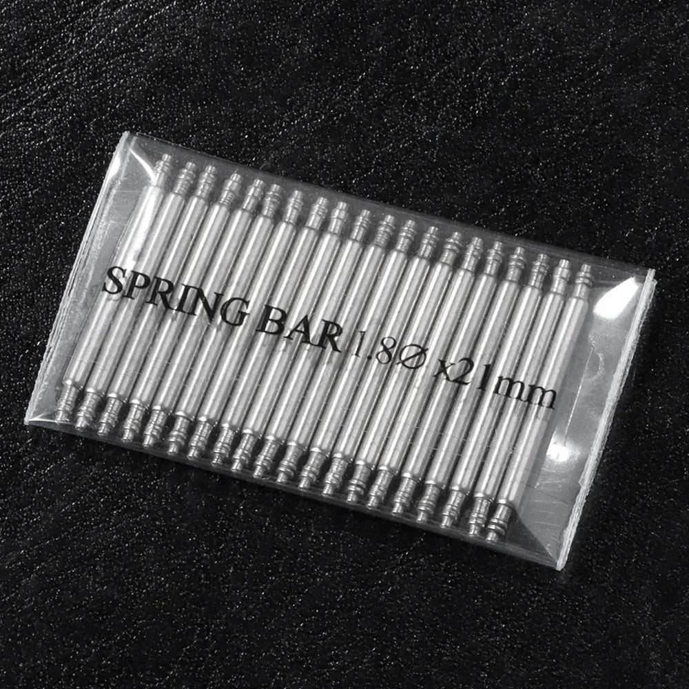 20pcs Stainless Steel Watch Spring Bars – 12-26mm Replacement Pins
