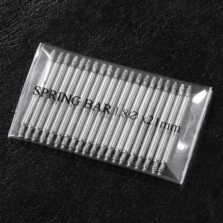 20pcs Stainless Steel Watch Spring Bars – 12-26mm Replacement Pins