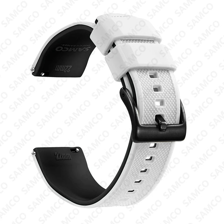 Premium Silicone Quick-Release Watch Band 18/20/22mm