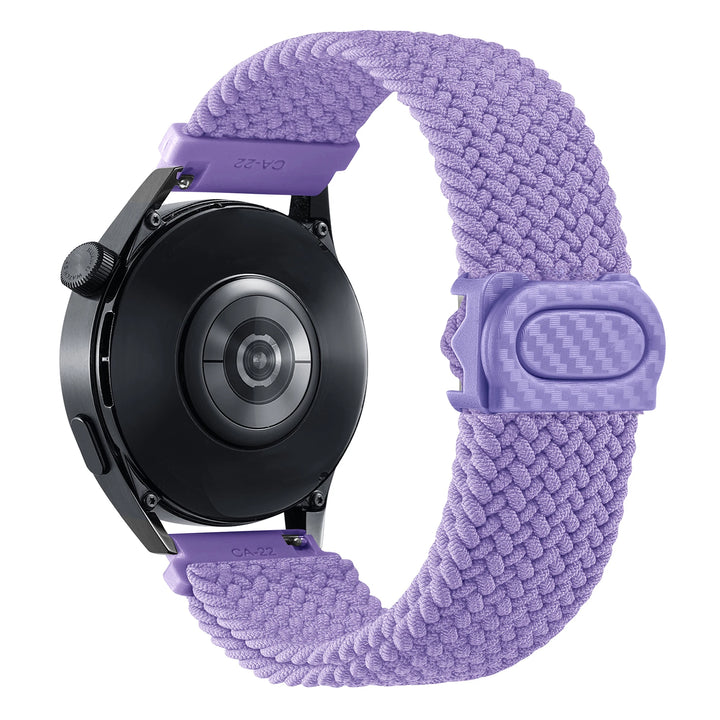 Nylon Braided Loop Watch Strap 20-22mm for Samsung Galaxy Watch & Huawei GT Series