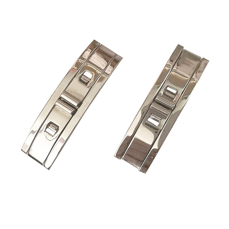 Stainless Steel Double Pull Folding Butterfly Clasp – 3–6mm