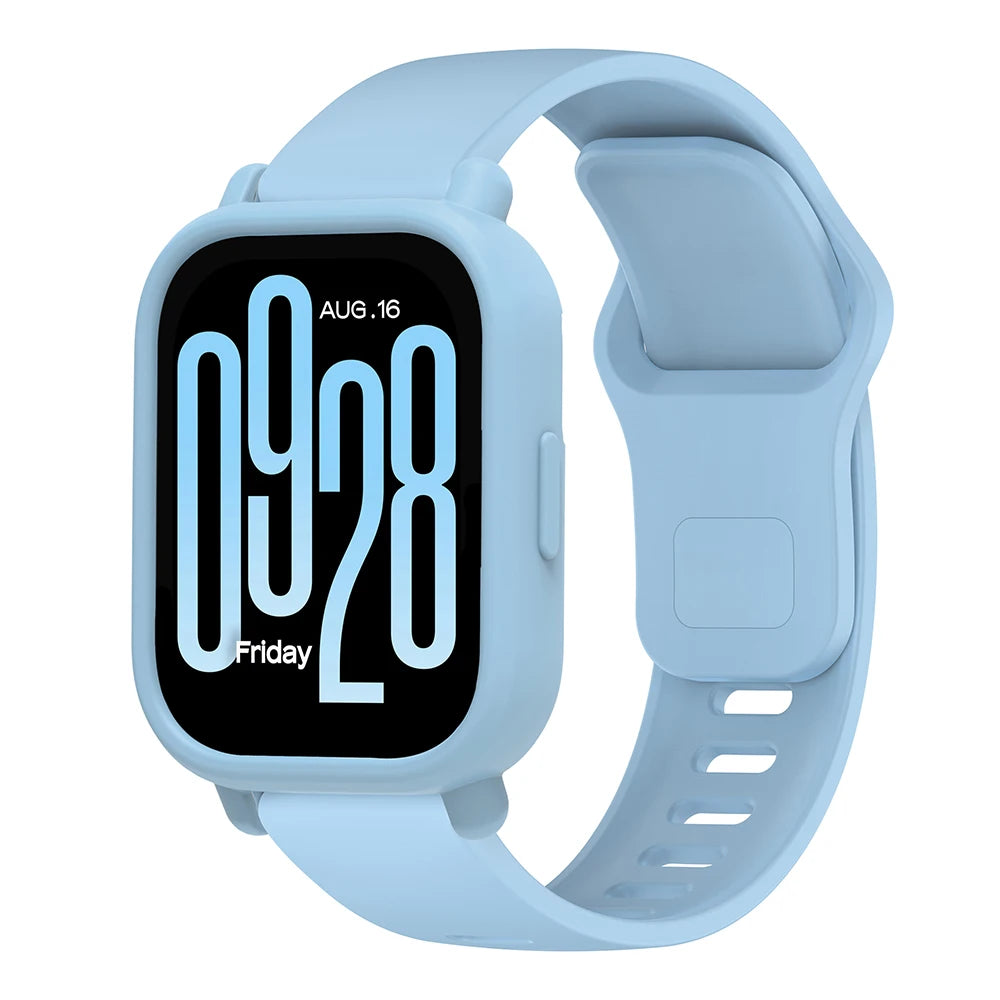 Silicone Strap with Protective Case for Redmi Watch 5 Active