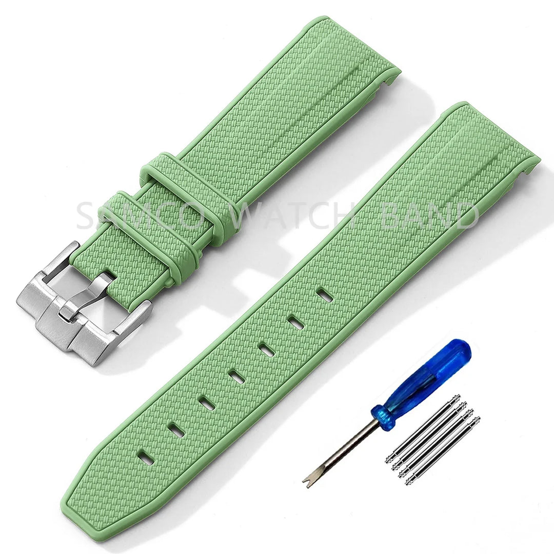 Silicone Rubber Strap 20mm for MoonSwatch & Omega X Swatch Speedmaster