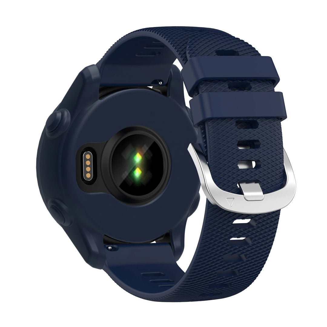 Silicone Strap with Protective Case for Garmin Forerunner 255/265