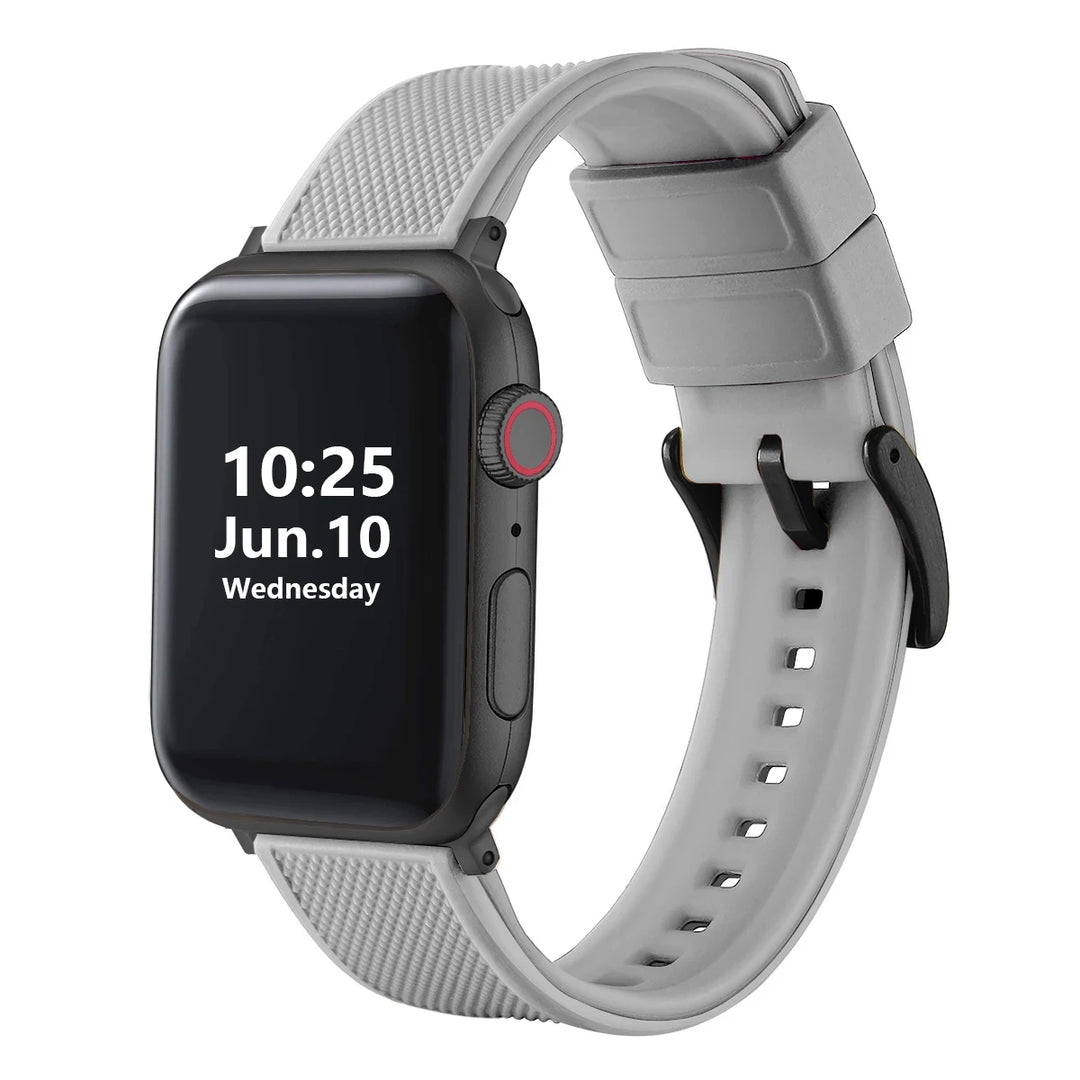 New Silicone Rubber Apple Watch Band 38–45mm
