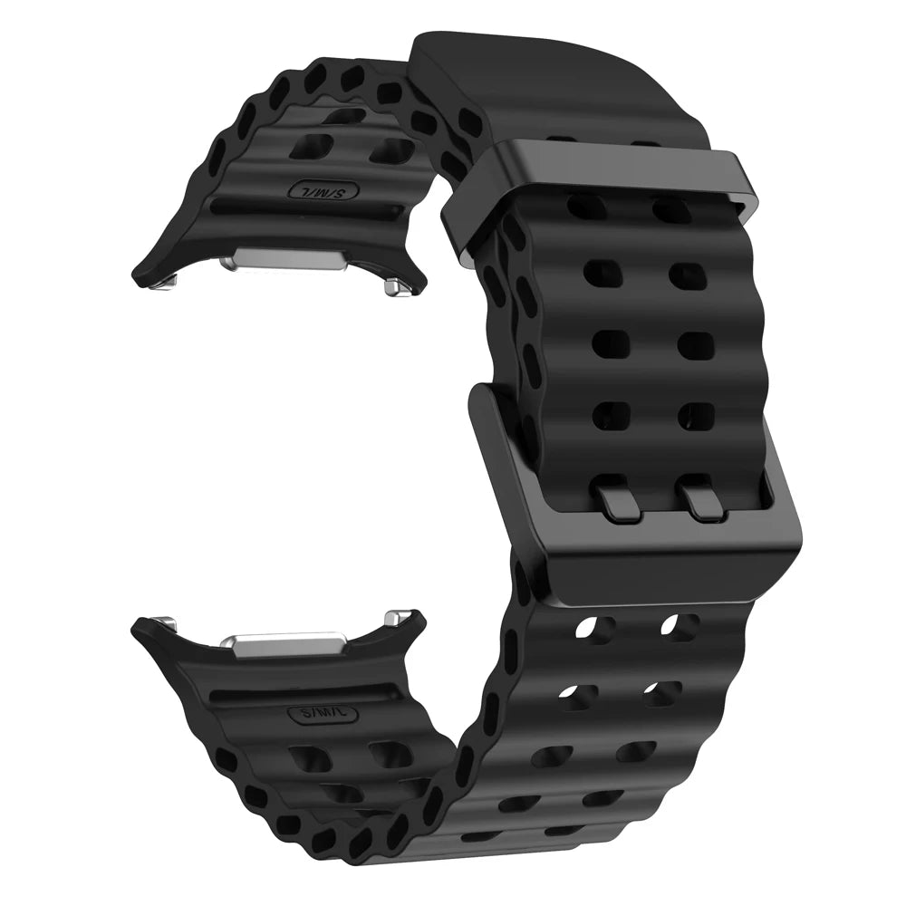 Marine Silicone Samsung Galaxy Watch Strap – 47mm Sport for Galaxy Watch 7 Ultra