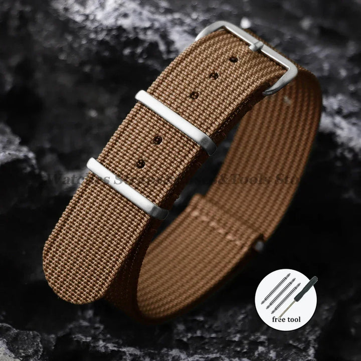 Braided Nylon Strap 18mm 19mm 20mm 22mm for Huawei Watch GT3/GT4 46mm Black Green Grey Blue Soft Breathable Men Women Watchbands