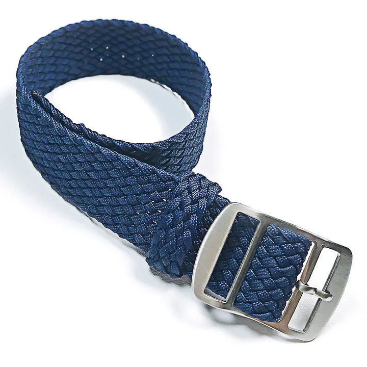 Perlon Woven Nylon Watch Strap (14–22mm)