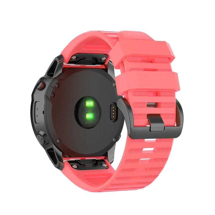 QuickFit Silicone Strap for Garmin Fenix & Epix (20-26mm)