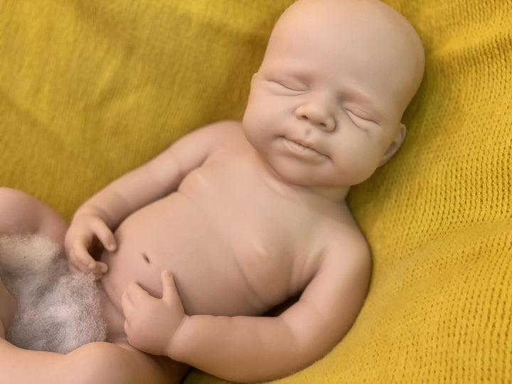 Pascale 18″ Full‑Body Unpainted Silicone Reborn Doll