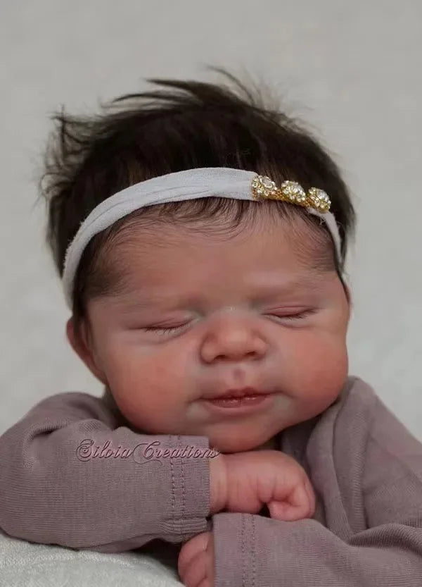 18″ Pascale Vinyl Reborn Doll DIY Kit (Blank, Unpainted)