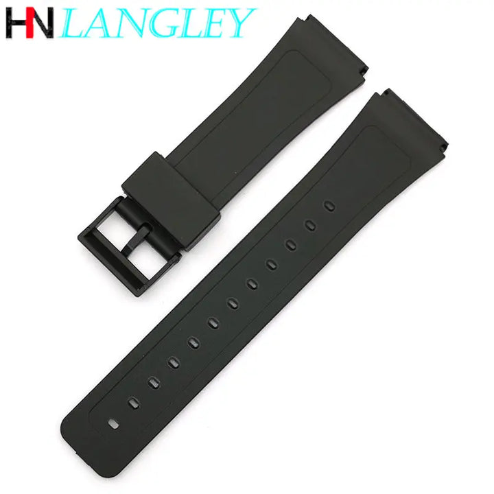 Silicone Sport Watch Strap for Casio – 12–22mm, Unisex Rubber Band
