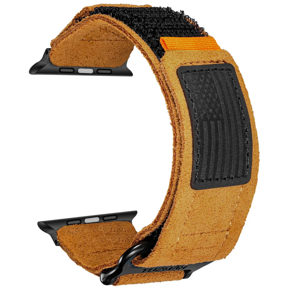 HEMSUT For Apple Ultra Watch Band 45 49mm Leather Fashions Retro Wrist Straps Compatibility ultra2 Iwatch SE 40 41 42 44mm