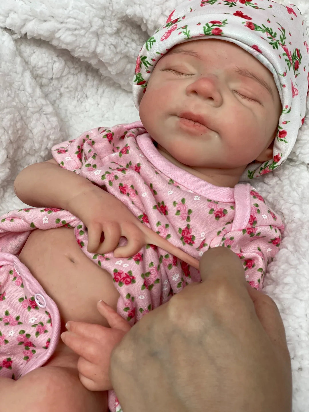 Pascale 18″ Full‑Body Unpainted Silicone Reborn Doll