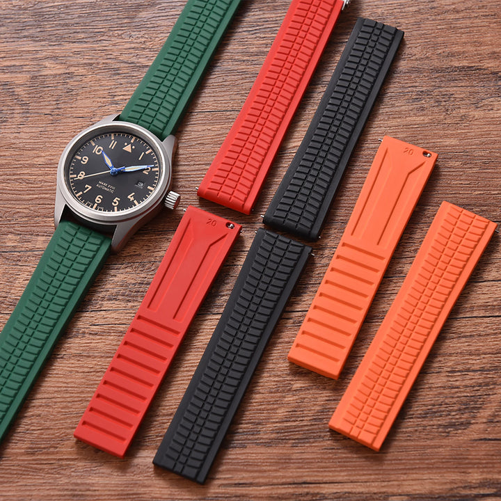 Premium FKM CTS Watch Strap 20mm 22mm 24mm Rubber Watch Band Quick Release Wristbelt For Patek Philippe Watch