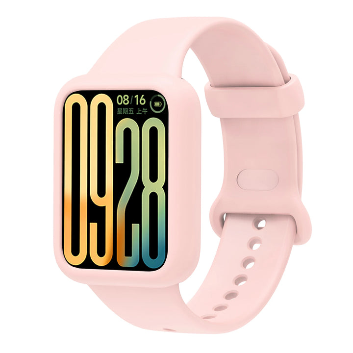 Silicone Strap with Protective Case for Xiaomi Mi Band 9 Pro