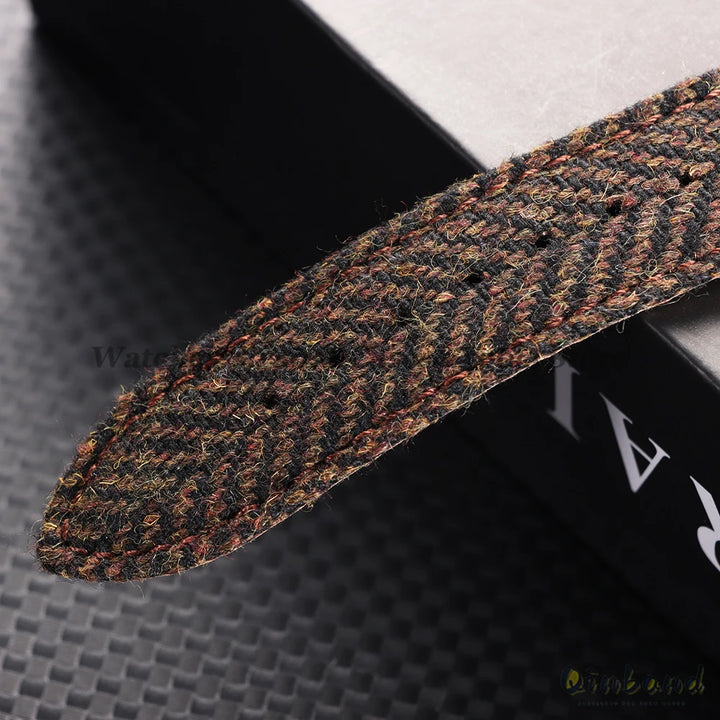 Tweed Sailcloth Watch Band Strap 18mm 20mm 22mm for Omega for Seiko Quick Release Weave Bracelet for Men Women Watch Accessories