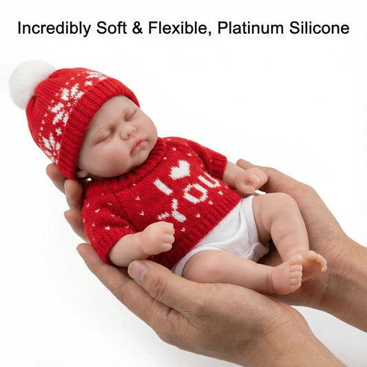 Pickle 12″ Solid Silicone Reborn Doll