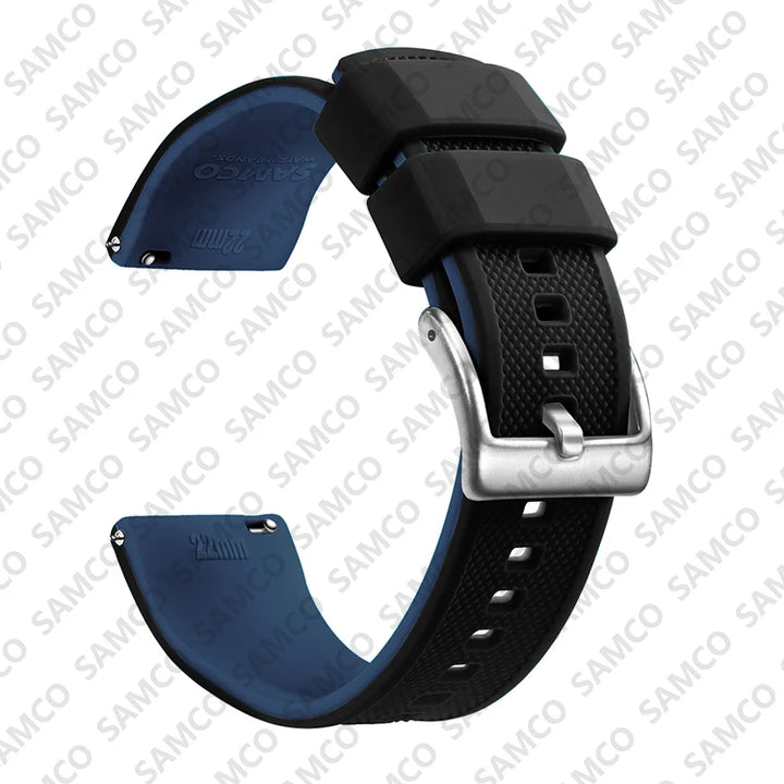Premium Silicone Quick-Release Watch Band 18/20/22mm