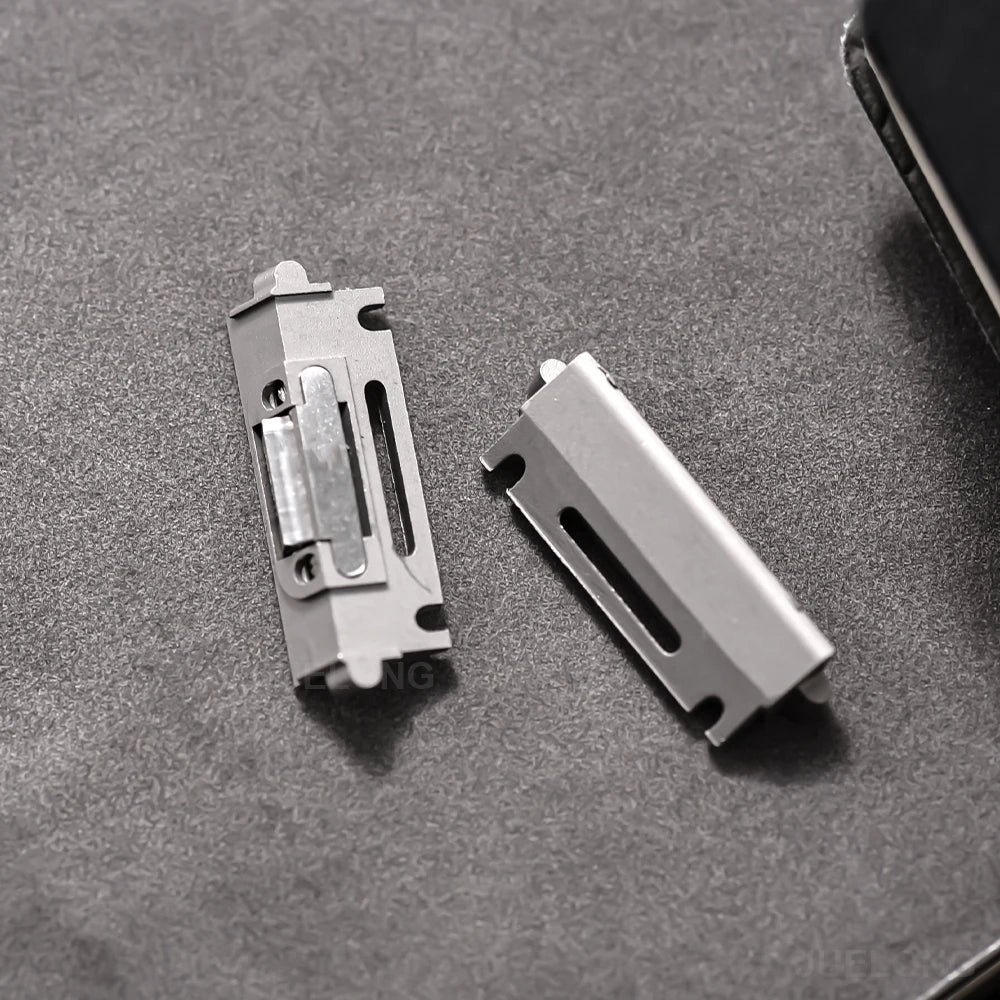 NATOBEL High Quality Quick Release Watch Strap Inserts For Cartier Santos Quick Switch Watch Leather Band