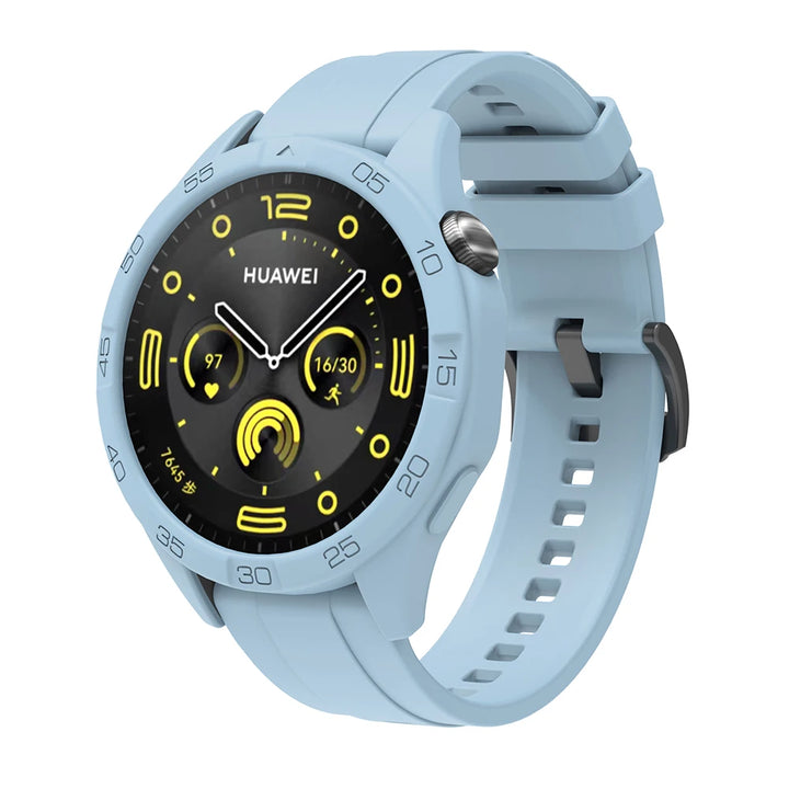Silicone Strap & Protective Case for Huawei Watch GT4/GT5/GT6 – 46mm