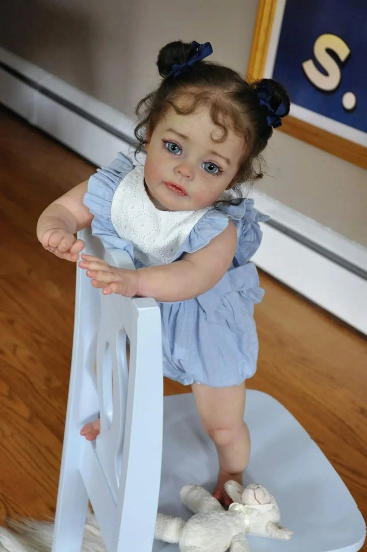 60 cm Suesue Lifelike Reborn Toddler Doll – Big Vinyl/Cloth Body