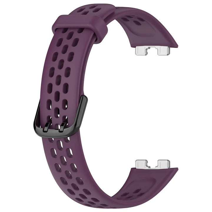 Breathable Silicone Watch Strap for Huawei Band 8/9/10