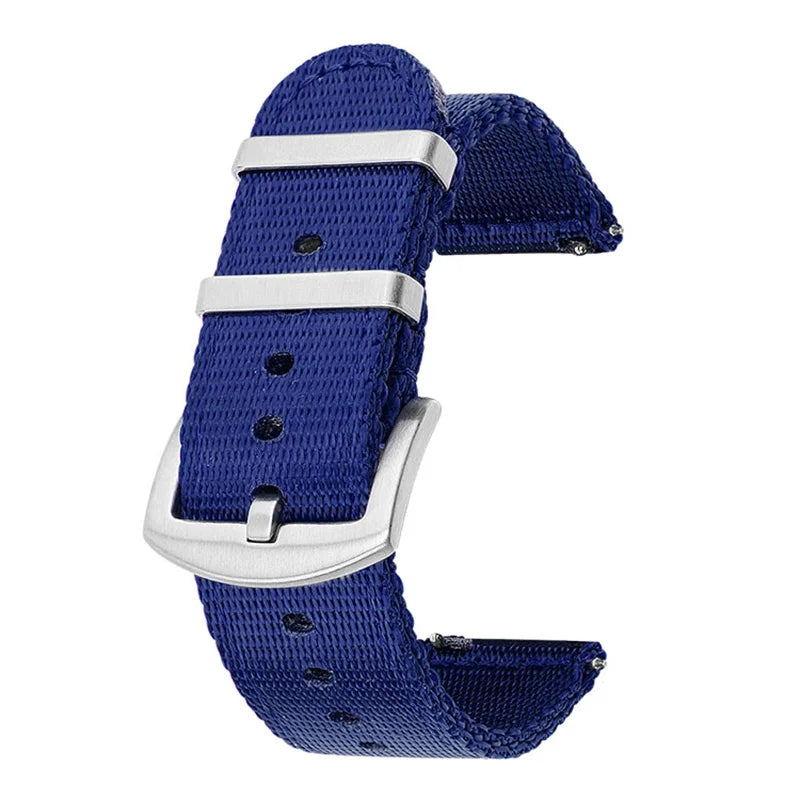 Nylon Strap Watch Band for Huawei Watch3 Pro GT2 Wristband for Samsung Galaxy Watch 4 Quick Release 18mm 20mm 22mm 24mm Strap