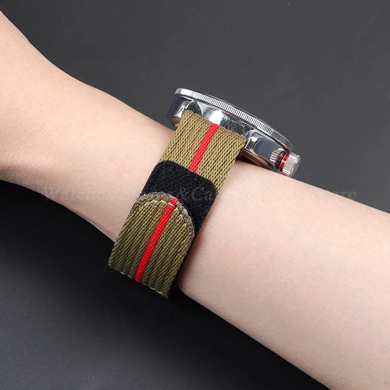 Nylon Canvas Watch Strap – 20/22mm, Tudor & Seiko, Military Style