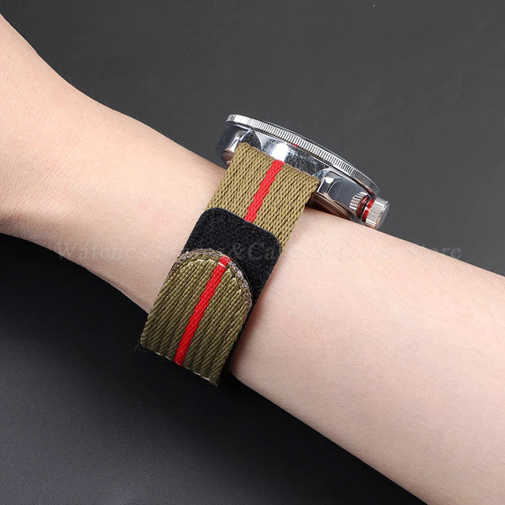 Nylon Canvas Watch Strap – 20/22mm, Tudor & Seiko, Military Style