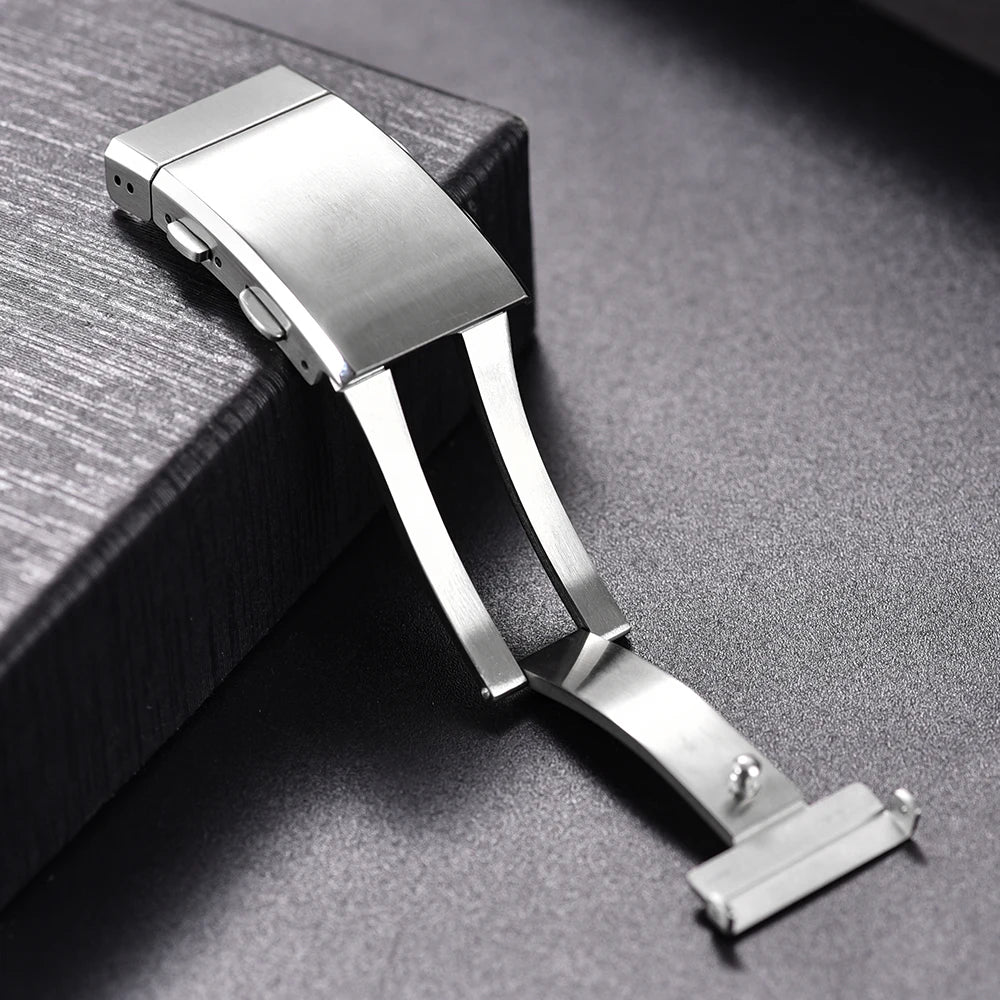 316L Stainless Steel Folding Watch Buckle (18-22mm)