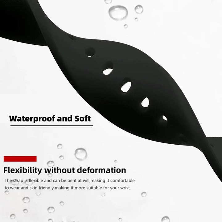Soft Silicone Quick-Release Watch Band 14–24mm