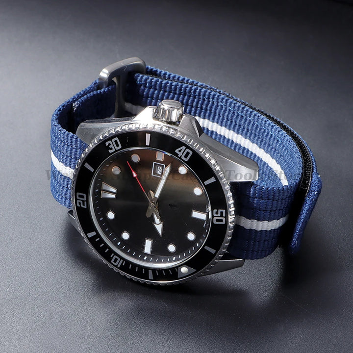 Nylon Military Sport Watch Strap (20mm/22mm)