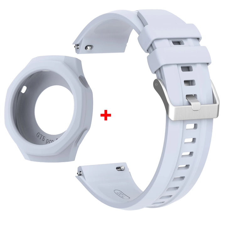 Silicone Strap & Protective Case for Huawei Watch GT5 Pro 46mm