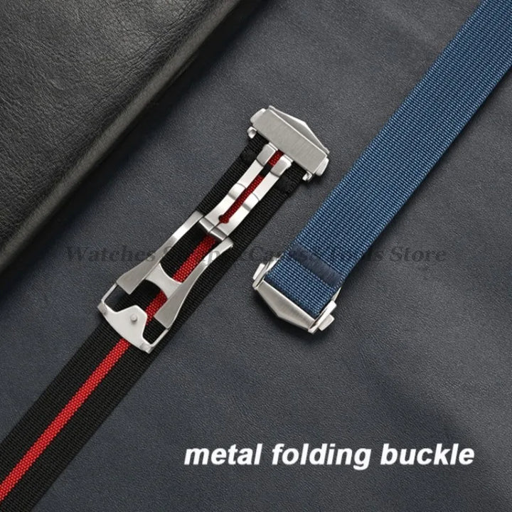 Canvas Nylon Watch Strap – 20-22mm Waterproof