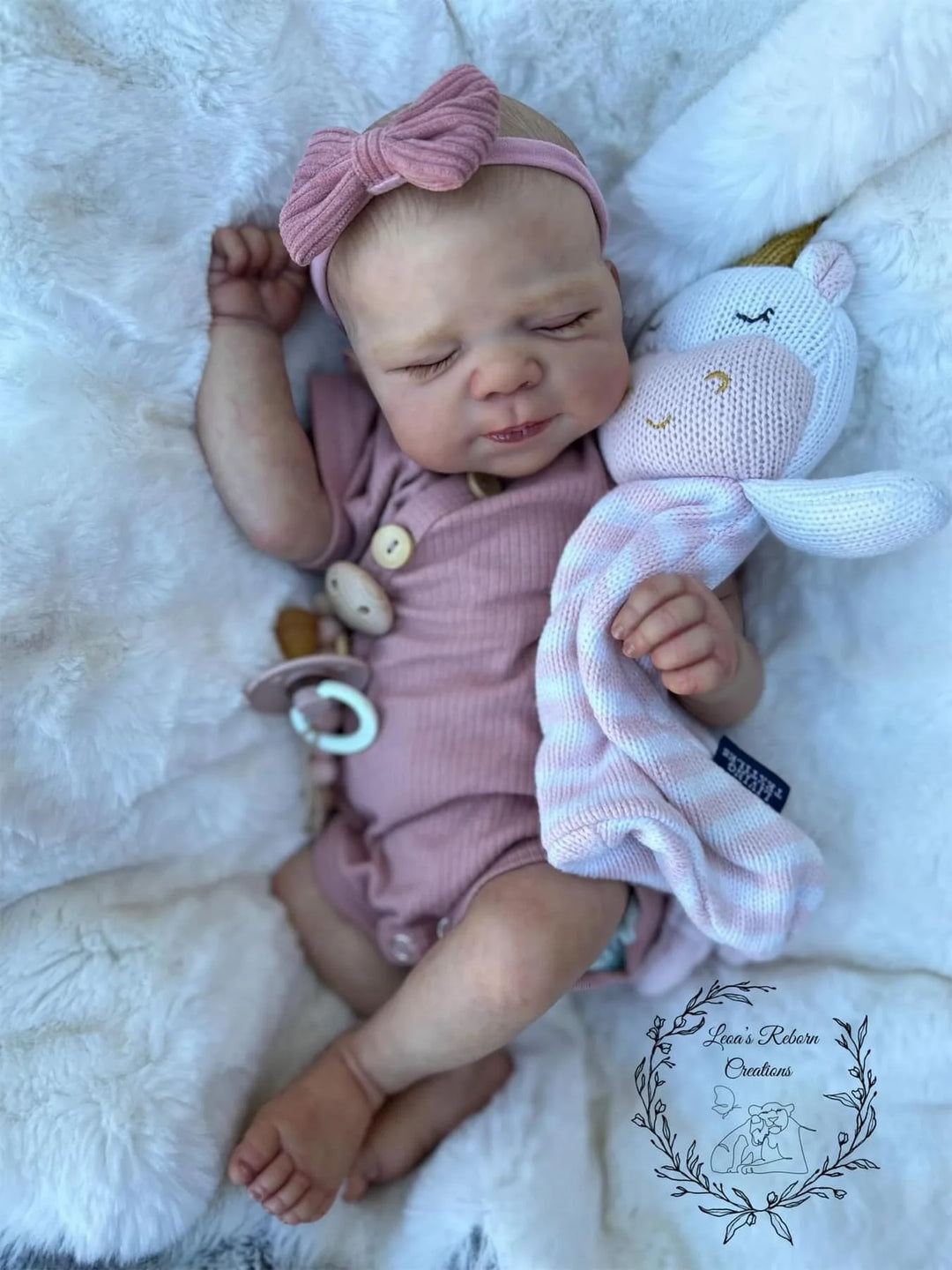 19″ Pascale Realistic Reborn Baby Doll – Soft Body Lifelike Newborn