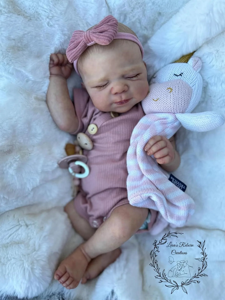 19″ Pascale Realistic Reborn Baby Doll – Soft Body Lifelike Newborn