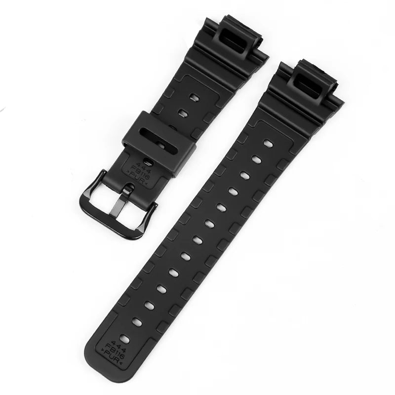 Anti-Allergy Resin Watch Strap with Stainless Steel Buckle for Casio G-Shock DW & GW Serie