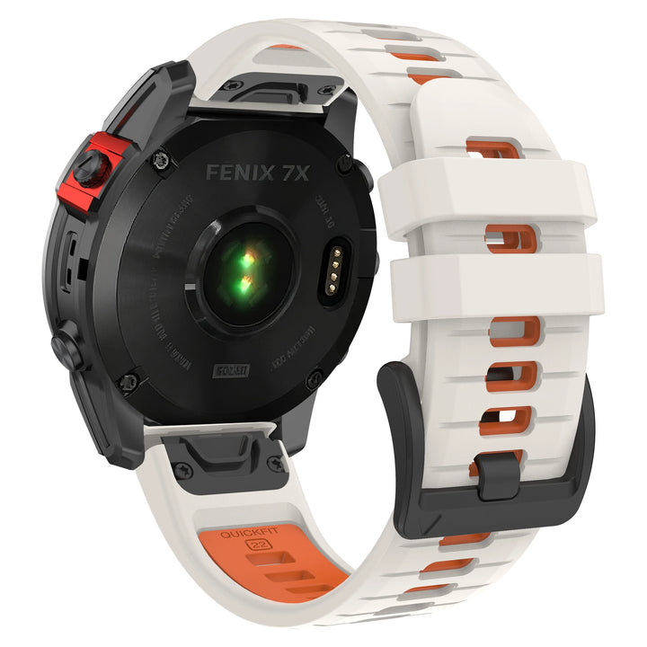 QuickFit Silicone Strap for Garmin Fenix, Epix & Enduro (22-26mm)