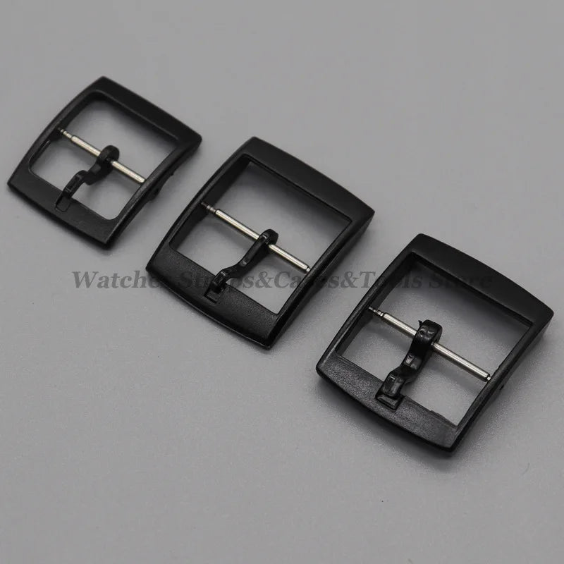 Pin Buckle Plastic/Resin Clasp 16–20mm for Swatch Watch Bands
