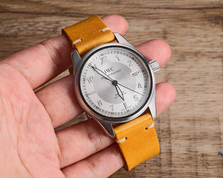 HEMSUT Leather Watch Bands Quick Release Italian Buttero Handmade Watch Strap Vintage Replacement Wrap Of 18mm 20mm 22mm