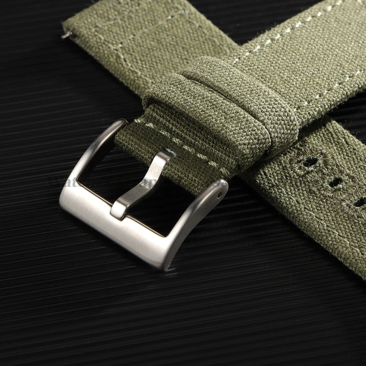 18mm 20mm 22mm Nylon Quick Release Watch Band Replacement Canvas Fabric Sport Strap for Seiko for Omega for Military Style Bands