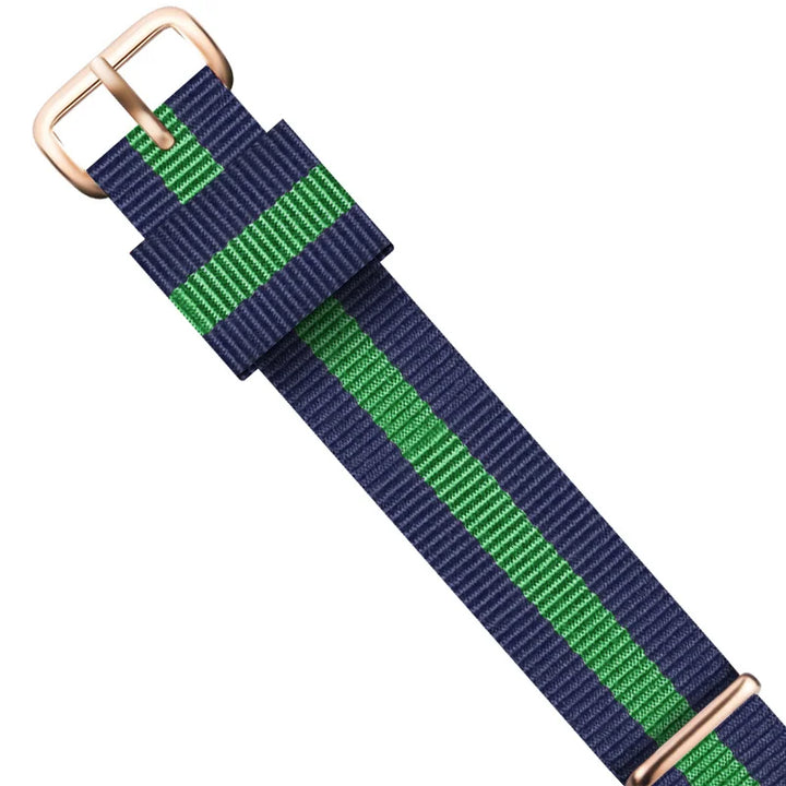 DW Nylon Rose Gold Strap