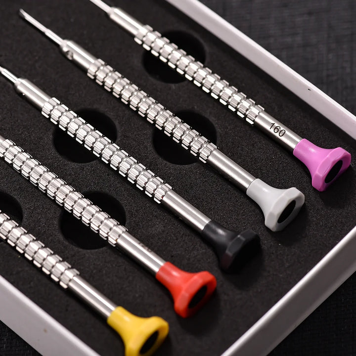 Precision Screwdriver Set 0.8-1.6mm for Watch & Jewelry Repair