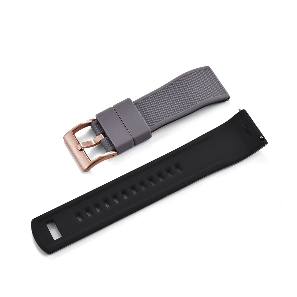 JUELONG Premium Silicone Watch Band Quick Release Rubber Watch Strap 20mm Watch Strap Watch Replacement Watchband
