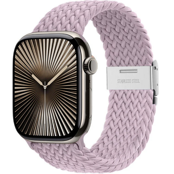 Strap For Apple watch band 46mm 45mm 44mm 49mm 40mm 41mm 42mm Braided loop correa bracelet iWatch series 10 8 9 7 5 se 6 4 Ultra